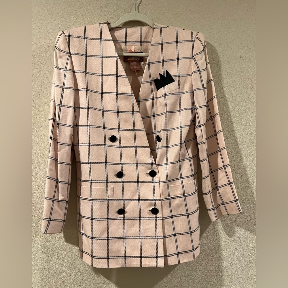 Vintage Worthington Double Breasted coat blazer / dress